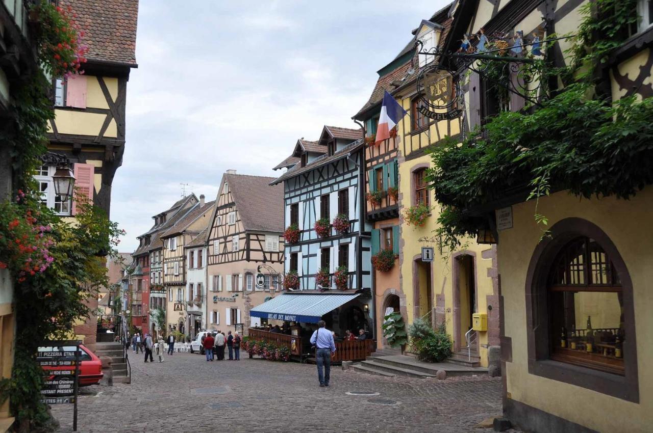 Gîte L Écrin - Cœur de Riquewihr - 4 personnes - Netflix Extérieur photo